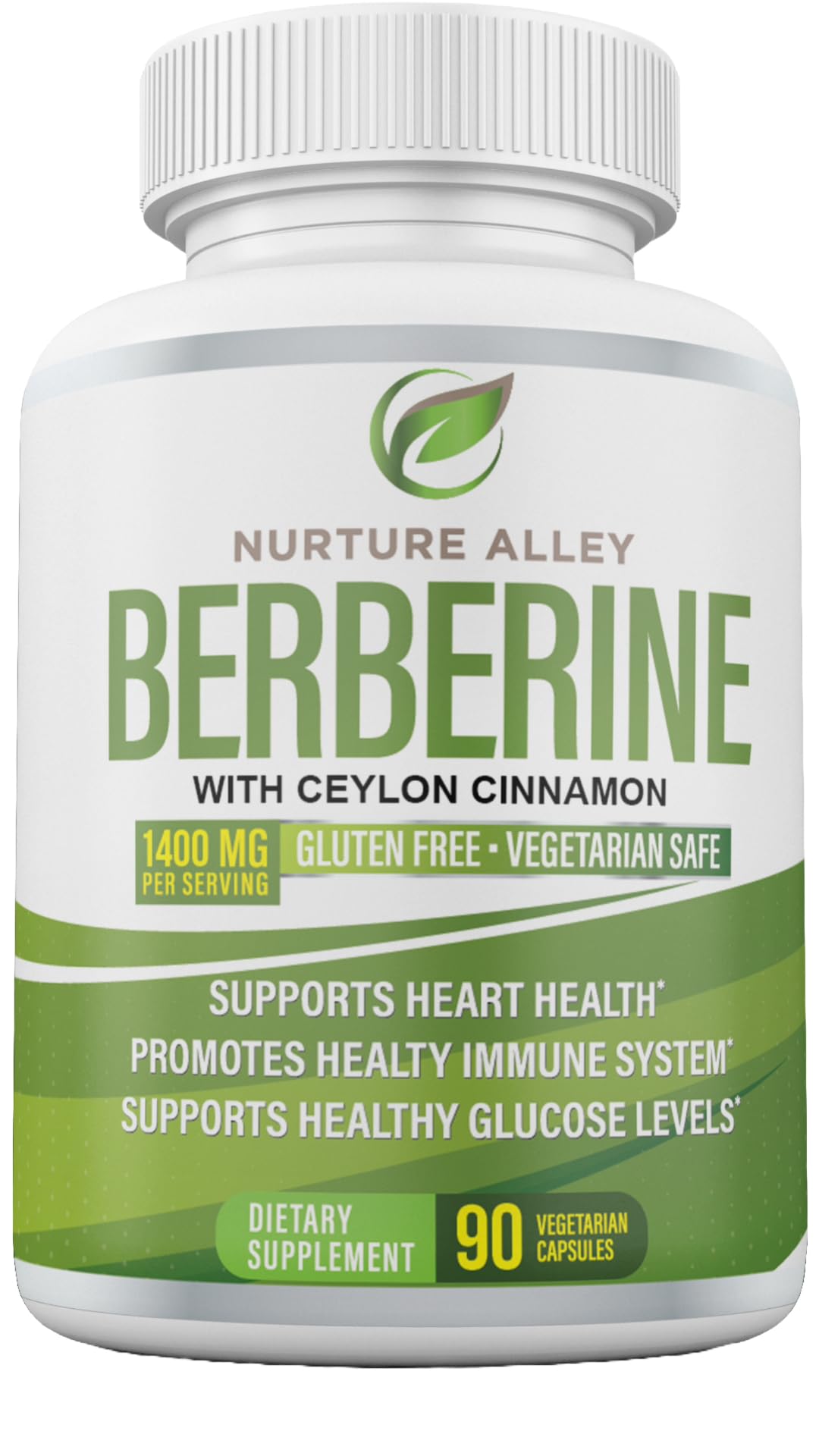 Nurture Alley Berberine Complex with Cinnamon, 90 Veggie Capsules