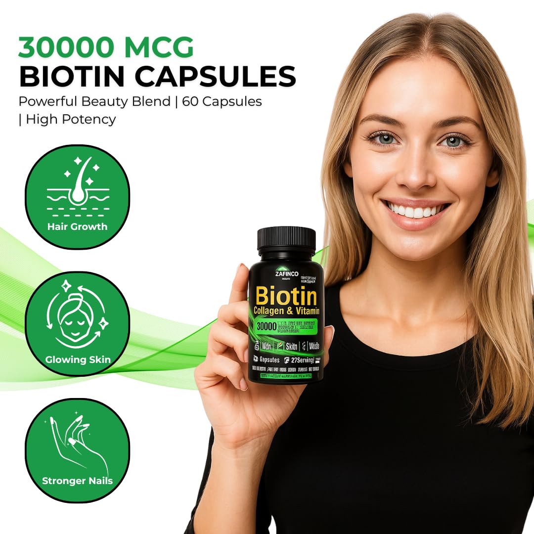 ZAFiNCO Biotin 60 Capsules