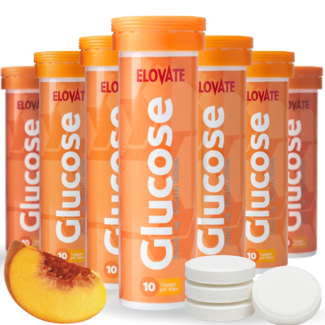ELOVATE Fast Acting Glucose Tablets Tablet, 80 Count