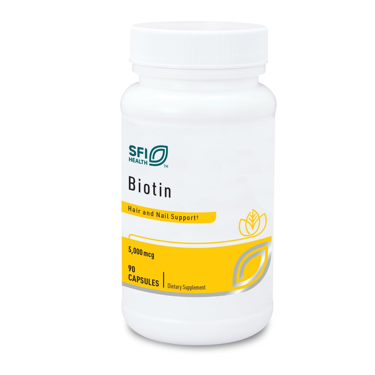 SFI Health Biotin 5000mcg Capsule, 90 Capsules