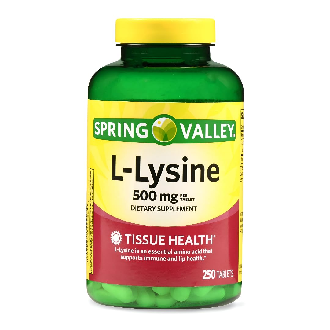 Spring Valley L-Lysine Softgels 250
