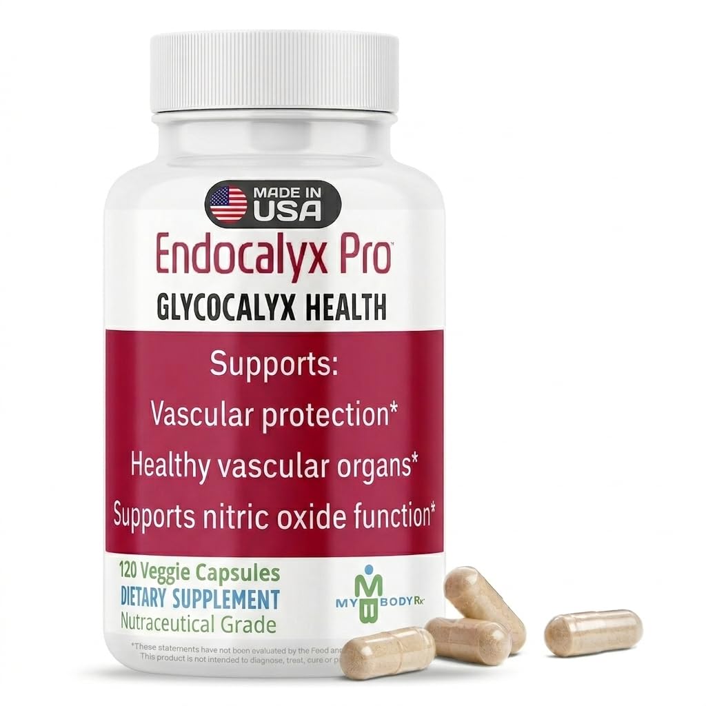 MYBODYRX Endocalyx Pro Supplement – Endothelial Glycocalyx Support Capsule, 120 Capsules