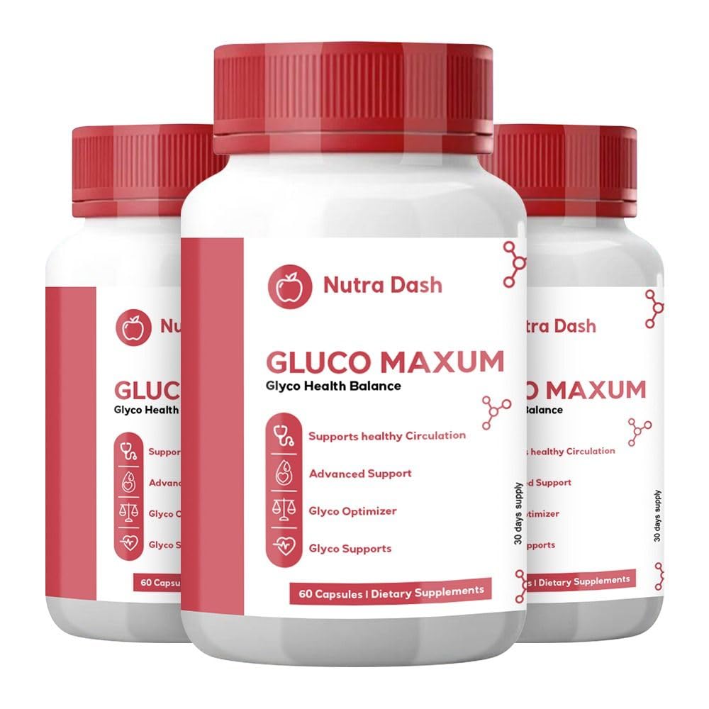nutradash Gluco Maxum Capsules 180