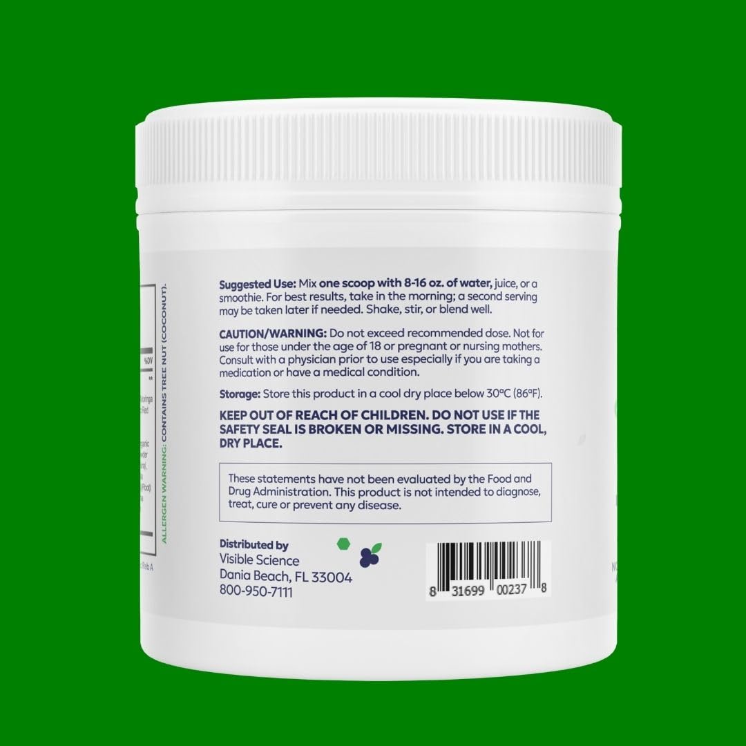 Visible Science Super Greens Powder, 30 Scoops