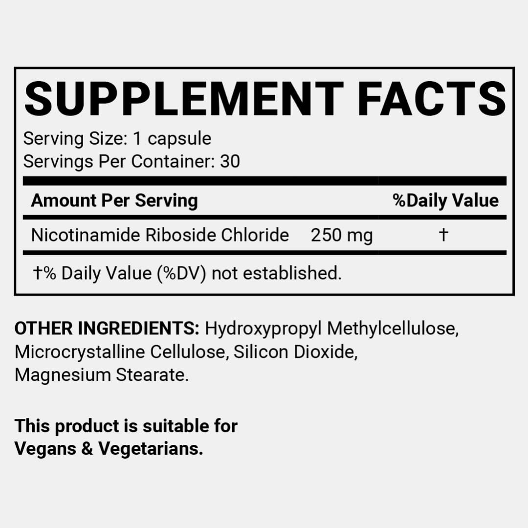 NOOCUBE NAD+ Supplement Capsule, 30 Count