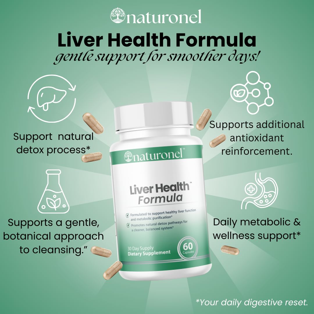 Naturonel Liver Health Formula Capsule 60 Count