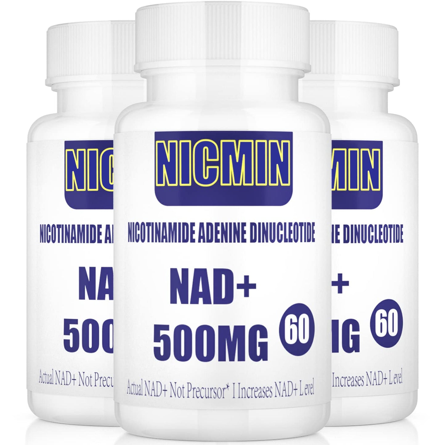 NICMIN Liposomal NAD+ 500mg with TMG 300mg Capsule, 60 Capsules