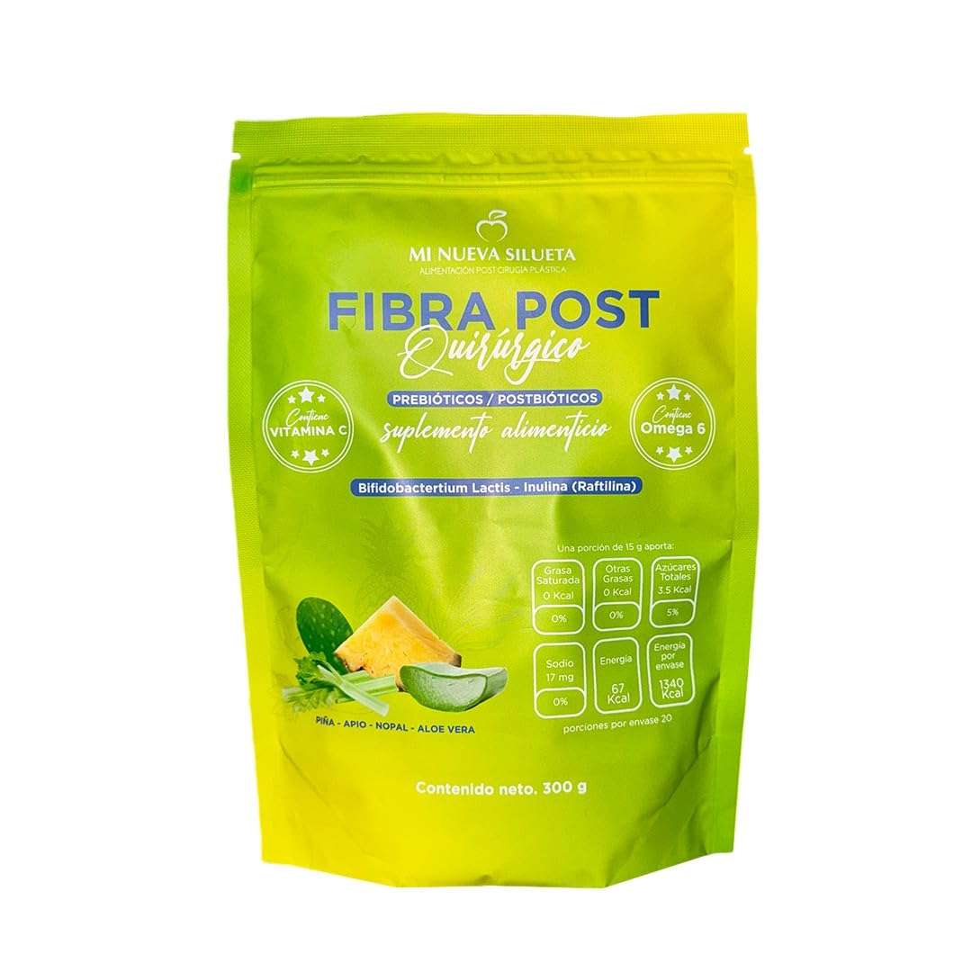 MI NUEVA SILUETA Fibra + probióticos + posbióticos Powder 300