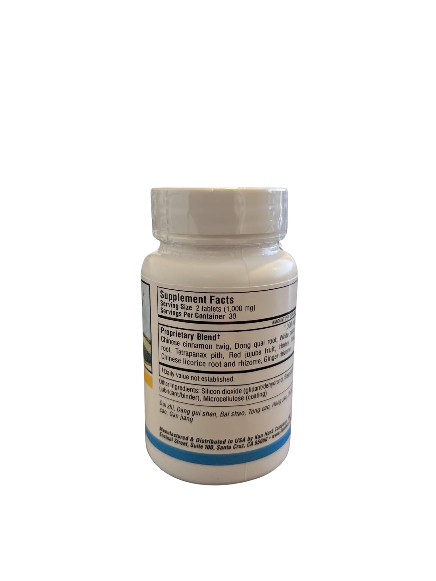 Kan Herbs Dang Gui Si Ni Tang 500 mg 60 Tablets