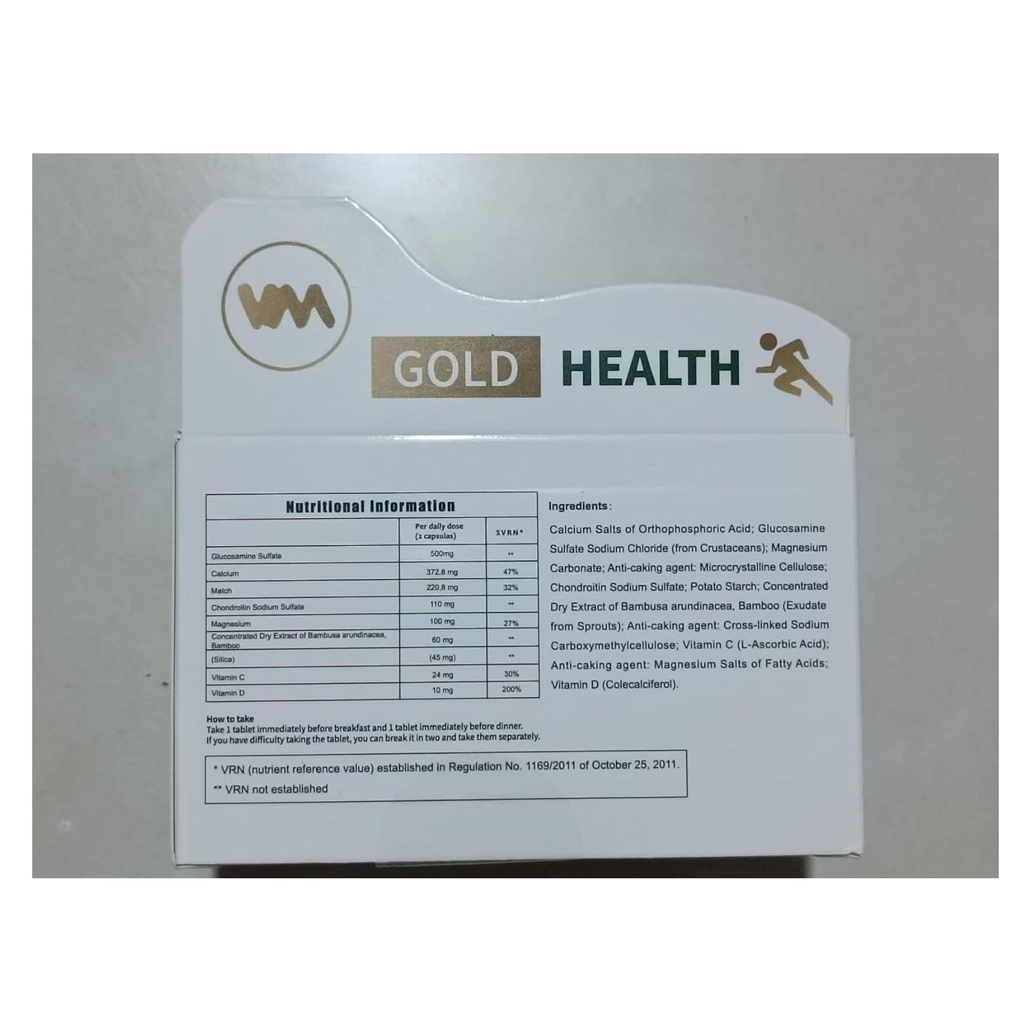 MXZ Calcitrin Gold Dietary Supplement for Mobility Reinforcement Tablet 1 Count