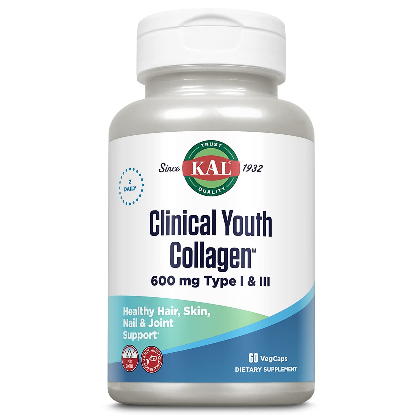 KAL Clinical Youth Collagen Capsules 60 Count