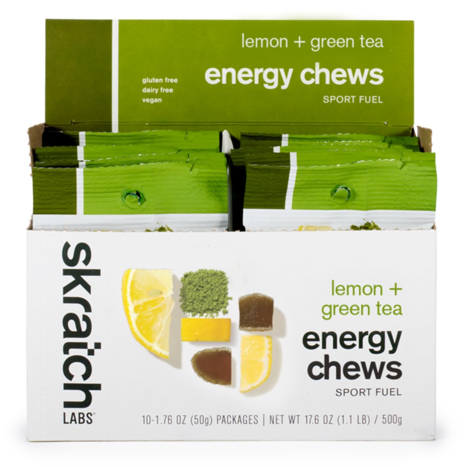 Skratch Labs Energy Chews Gummy 18 Count