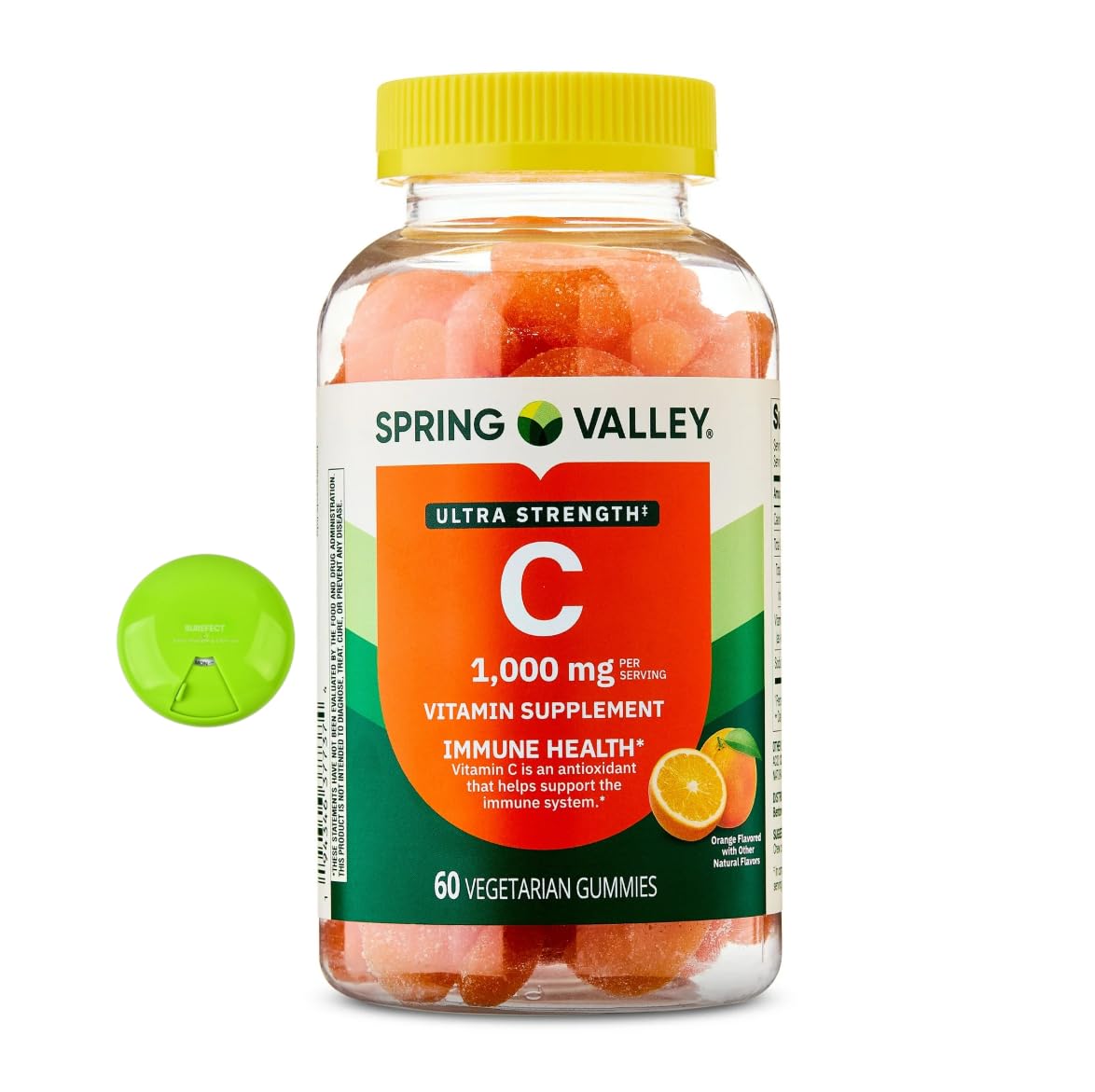 SUREFECT Vitamin C 1000 mg Gummies, 60 Count