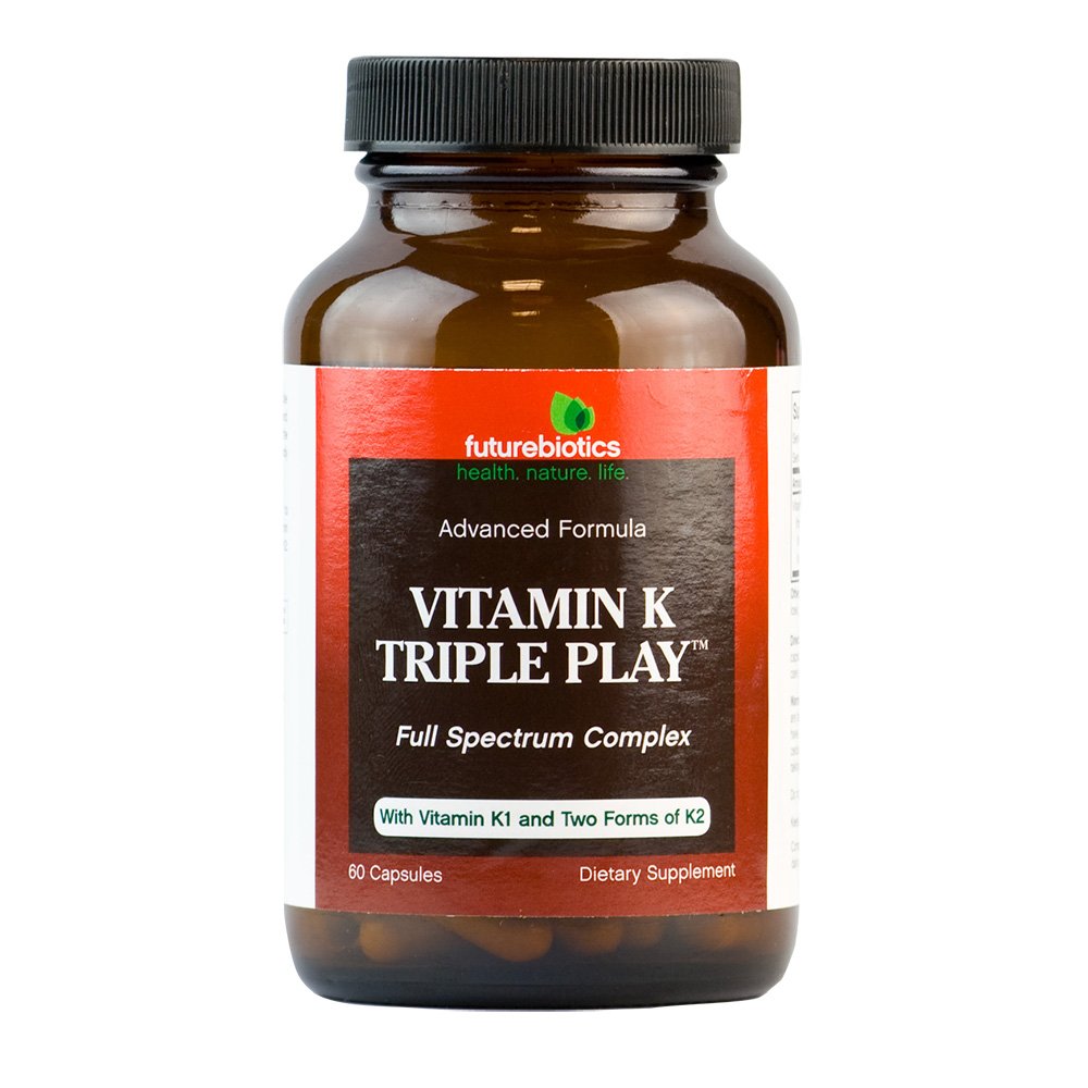 Futurebiotics Vitamin K Triple Play 60 Capsules