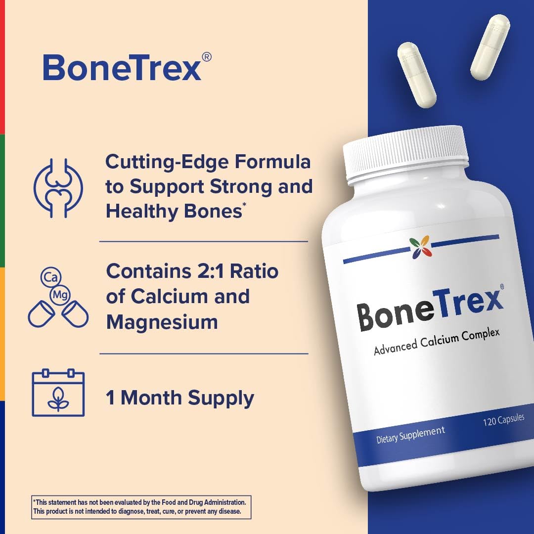Stop Aging Now Calcium Complex Supplement 120 Capsules