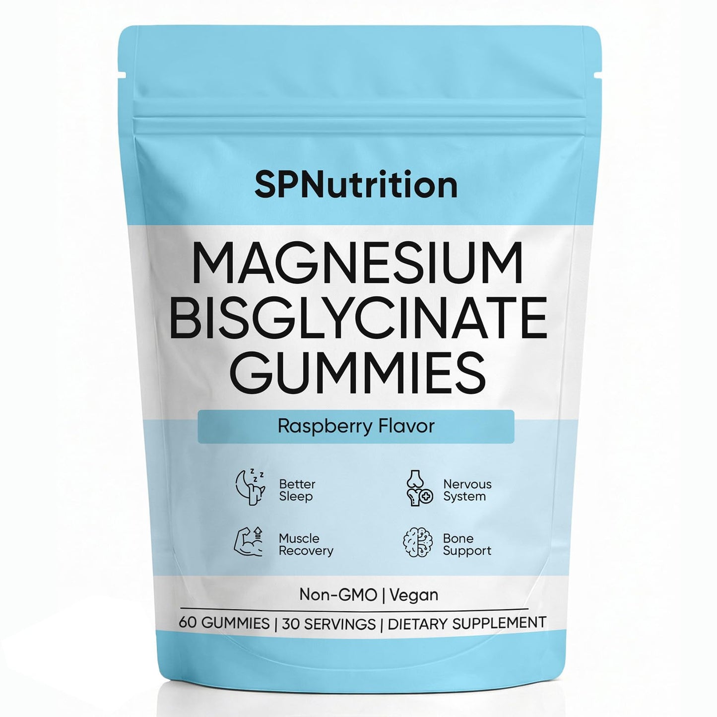 Awtse Magnesium Bisglycinate Gummies, 60 Count