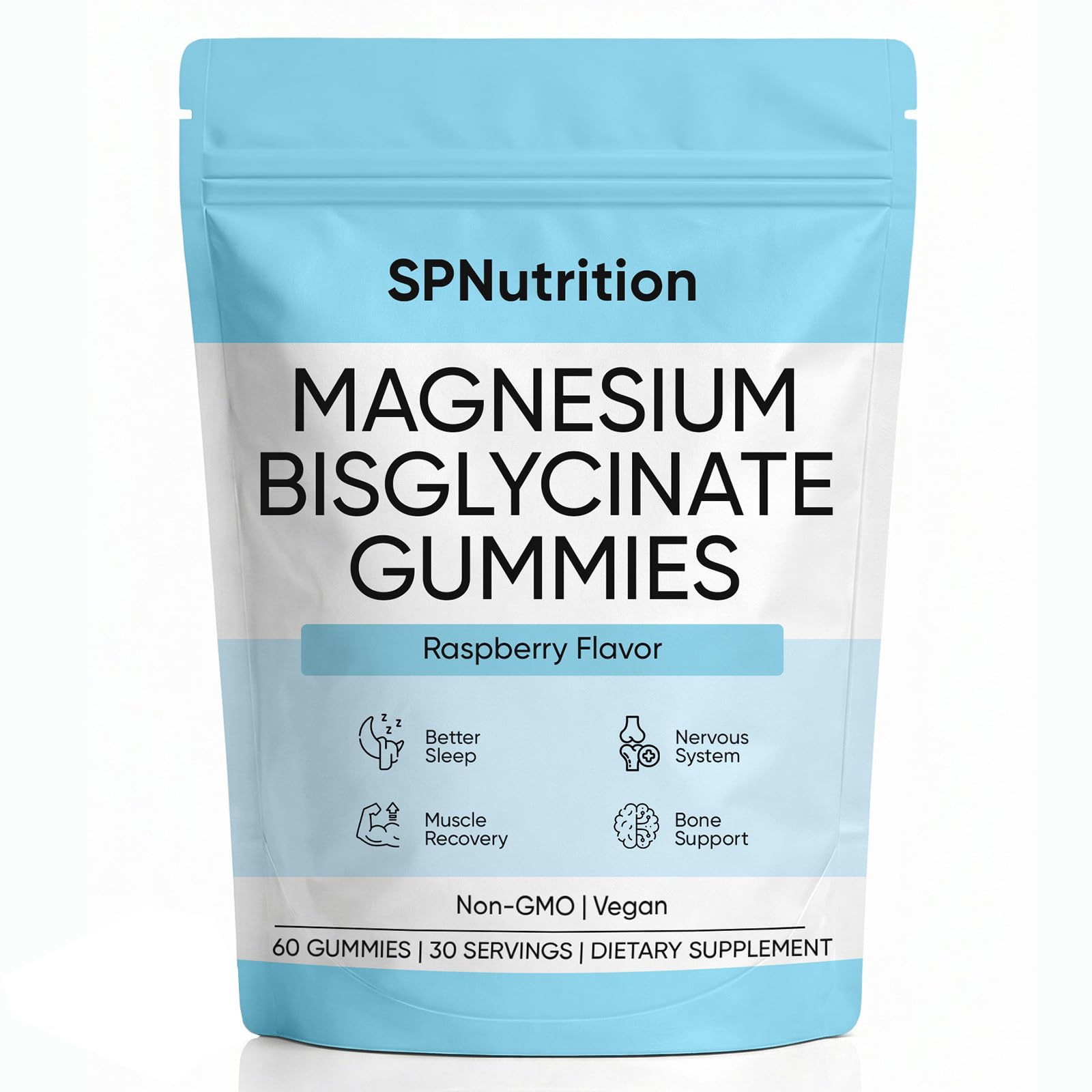 Awtse Magnesium Bisglycinate Gummies, 60 Count
