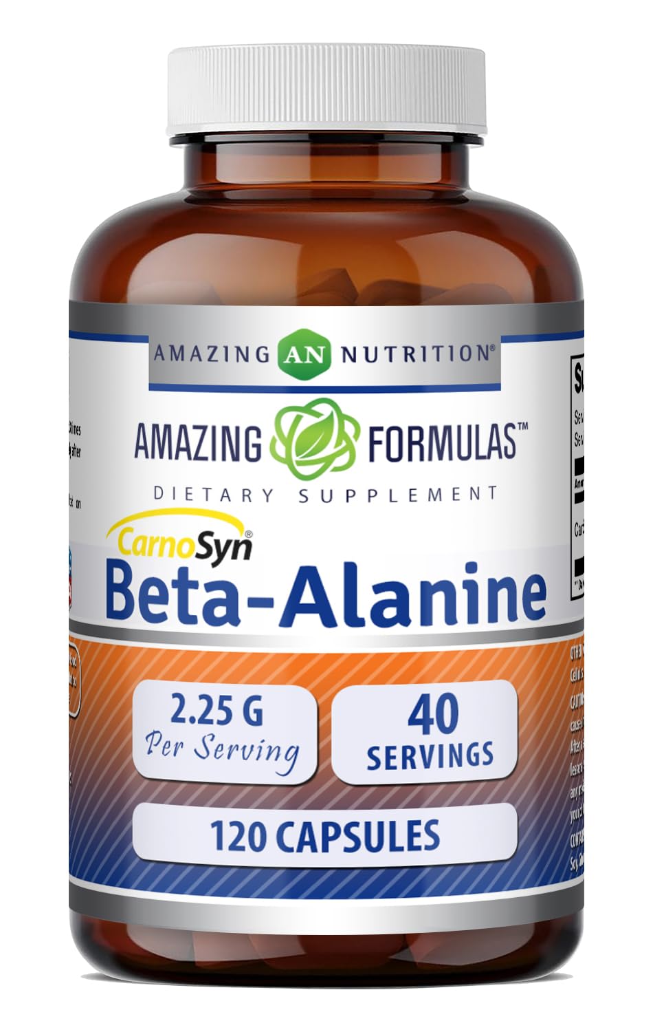Amazing Nutrition Beta Alanine Supplement 120 Capsules
