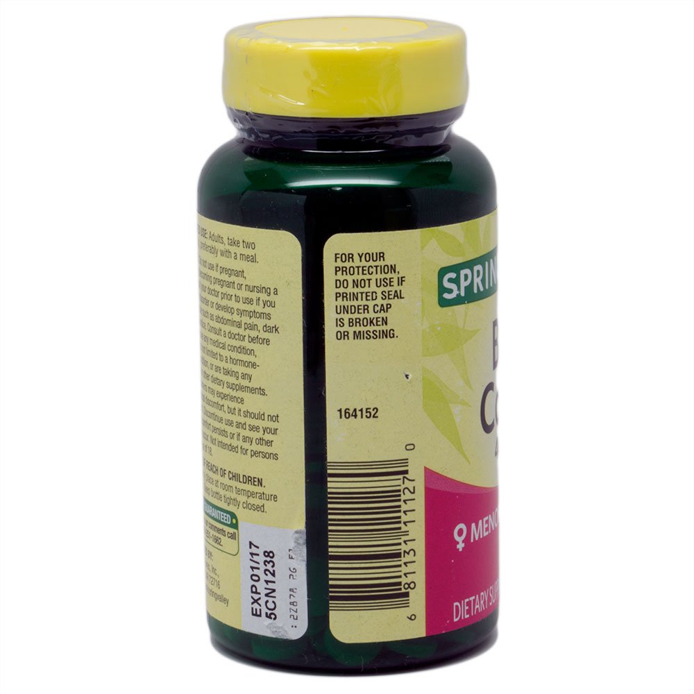 Spring Valley Black Cohosh Extract Tablets 100