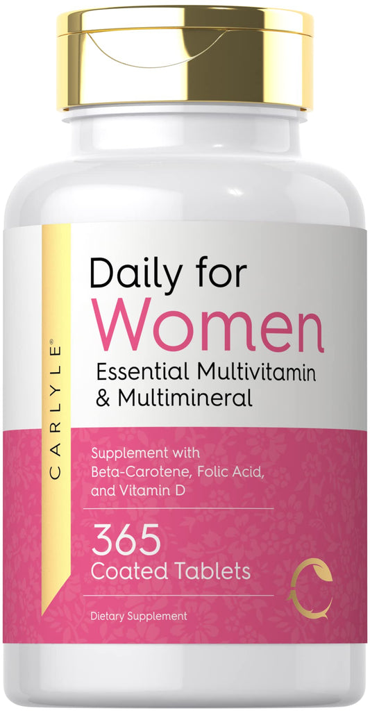 Carlyle Multivitamin and Multimineral for Women Tablet, 365 Count