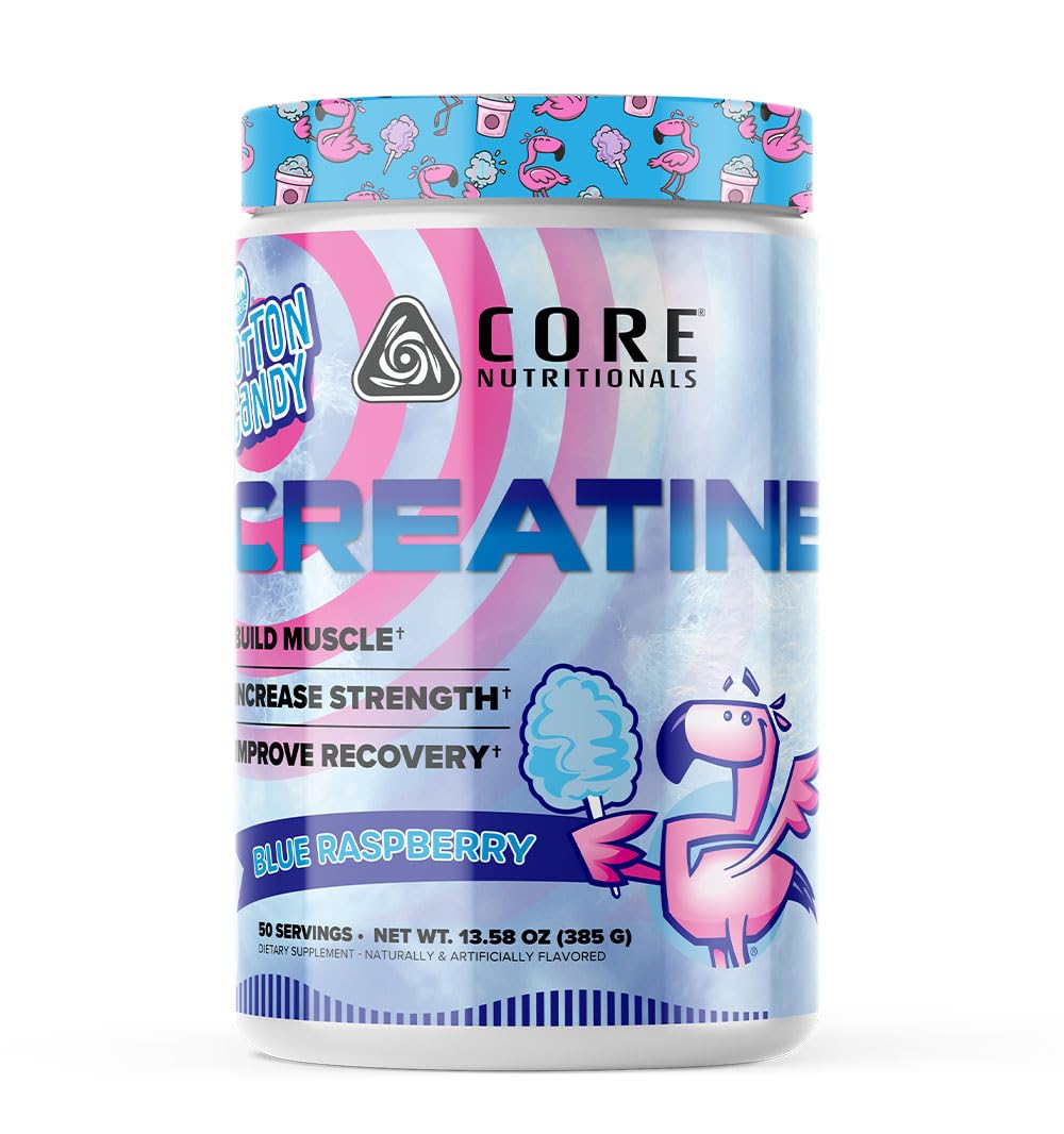 Core Nutritionals Creatine Monohydrate Powder, 50 Servings