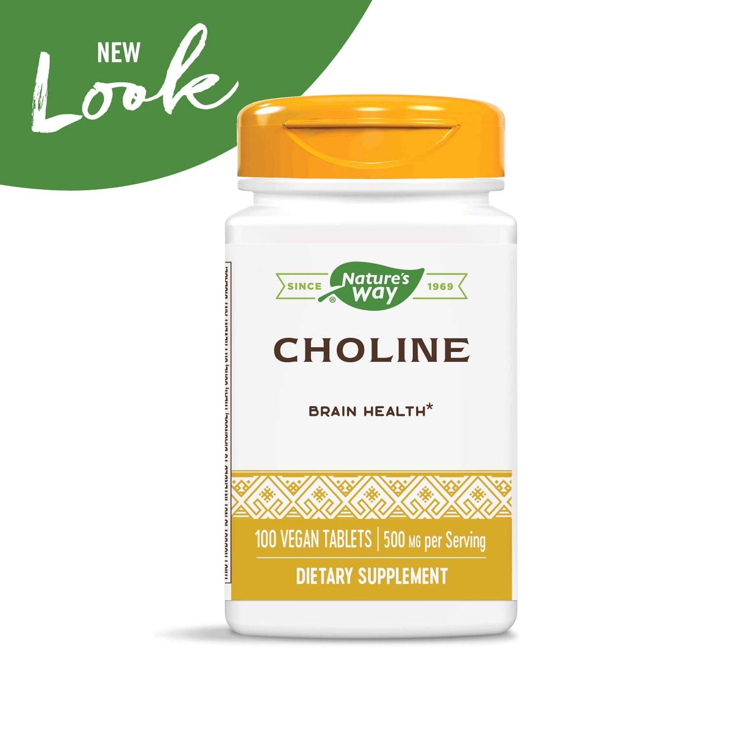 Nature's Way Choline 500 mg per serving Tablets, 200 Tablets