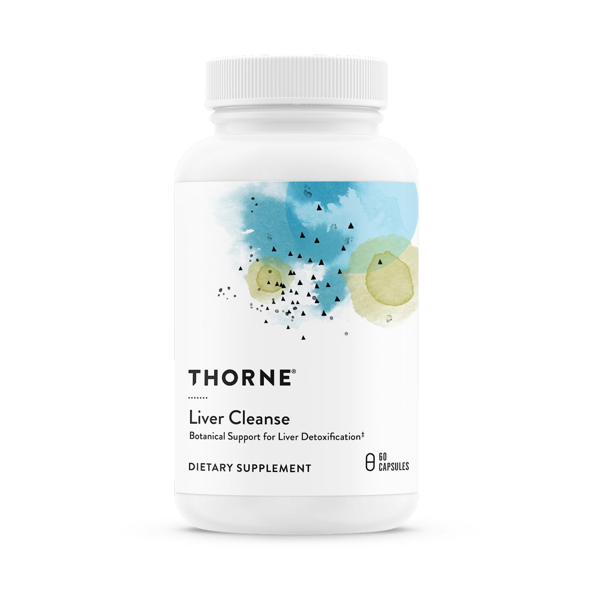 THORNE Liver Cleanse, Berberine HCl & Milk Thistle, 60 Capsules