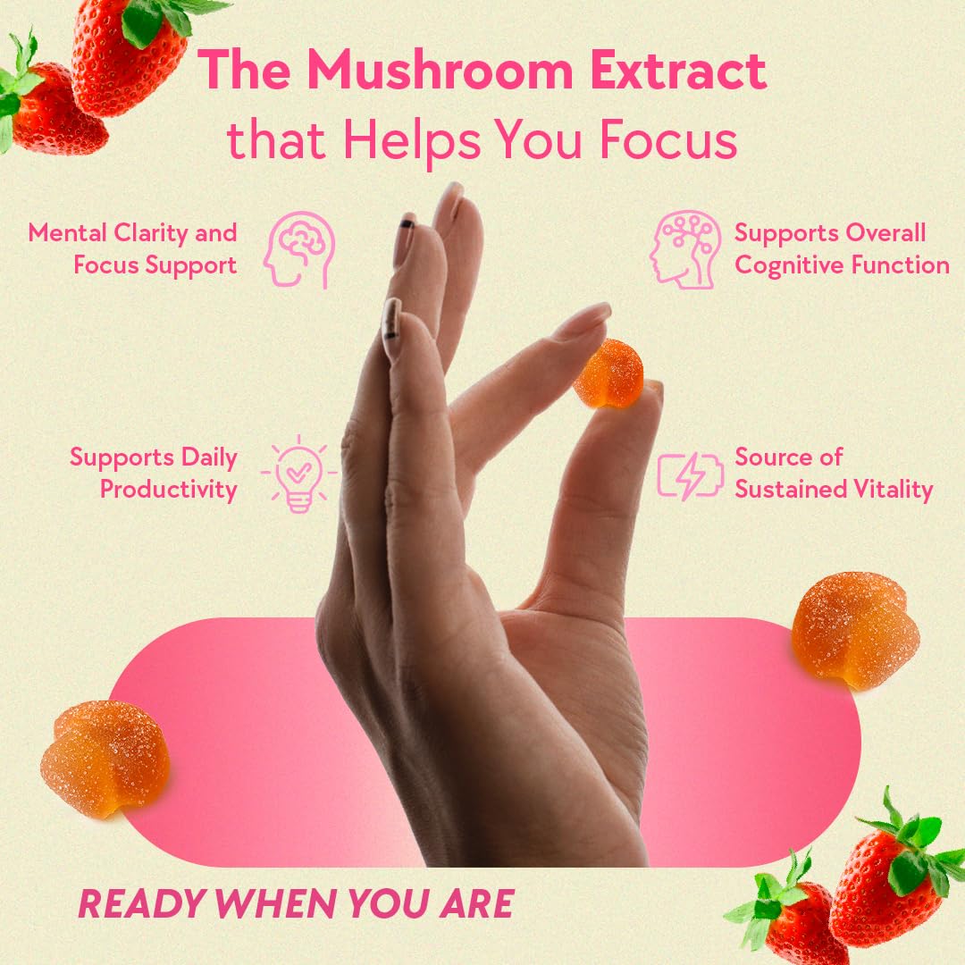 LYFE Functional Mushroom Gummies 40 Count