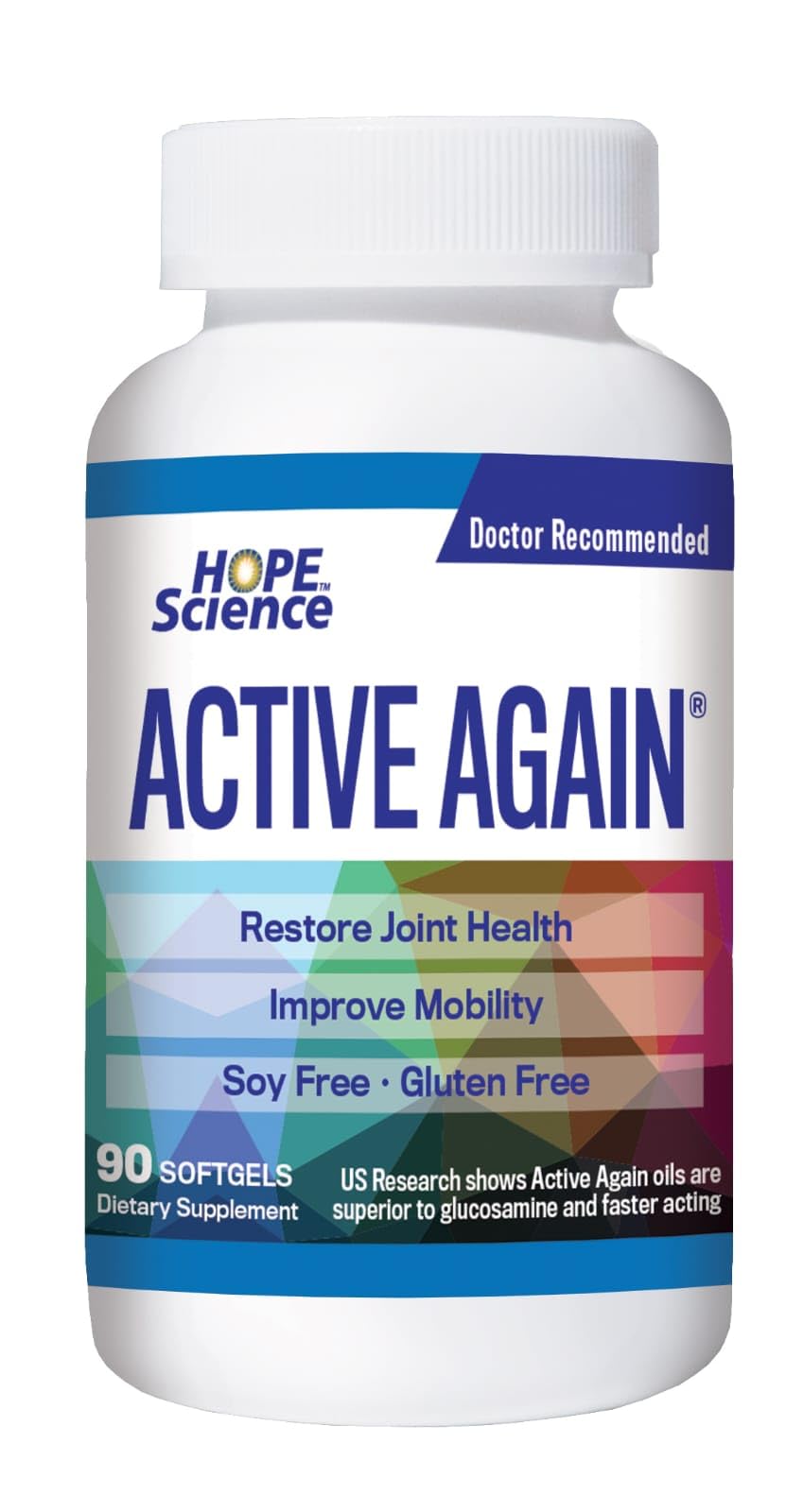 Active Again Hope Science Joint & Muscle Softgel 1