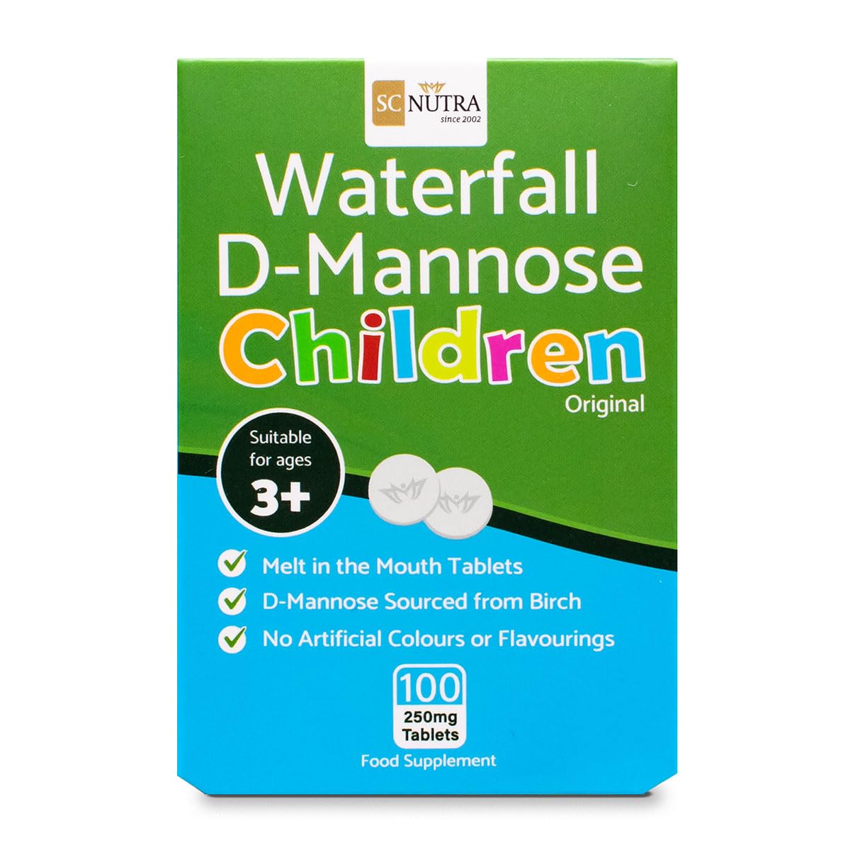 sc nutra Waterfall D-Mannose Children Original Tablet 100