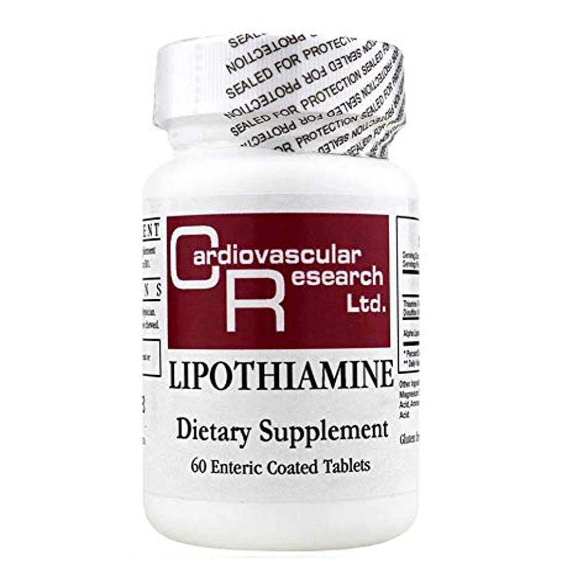 Ecological Formulas Lipothiamine Tablet 60 Count