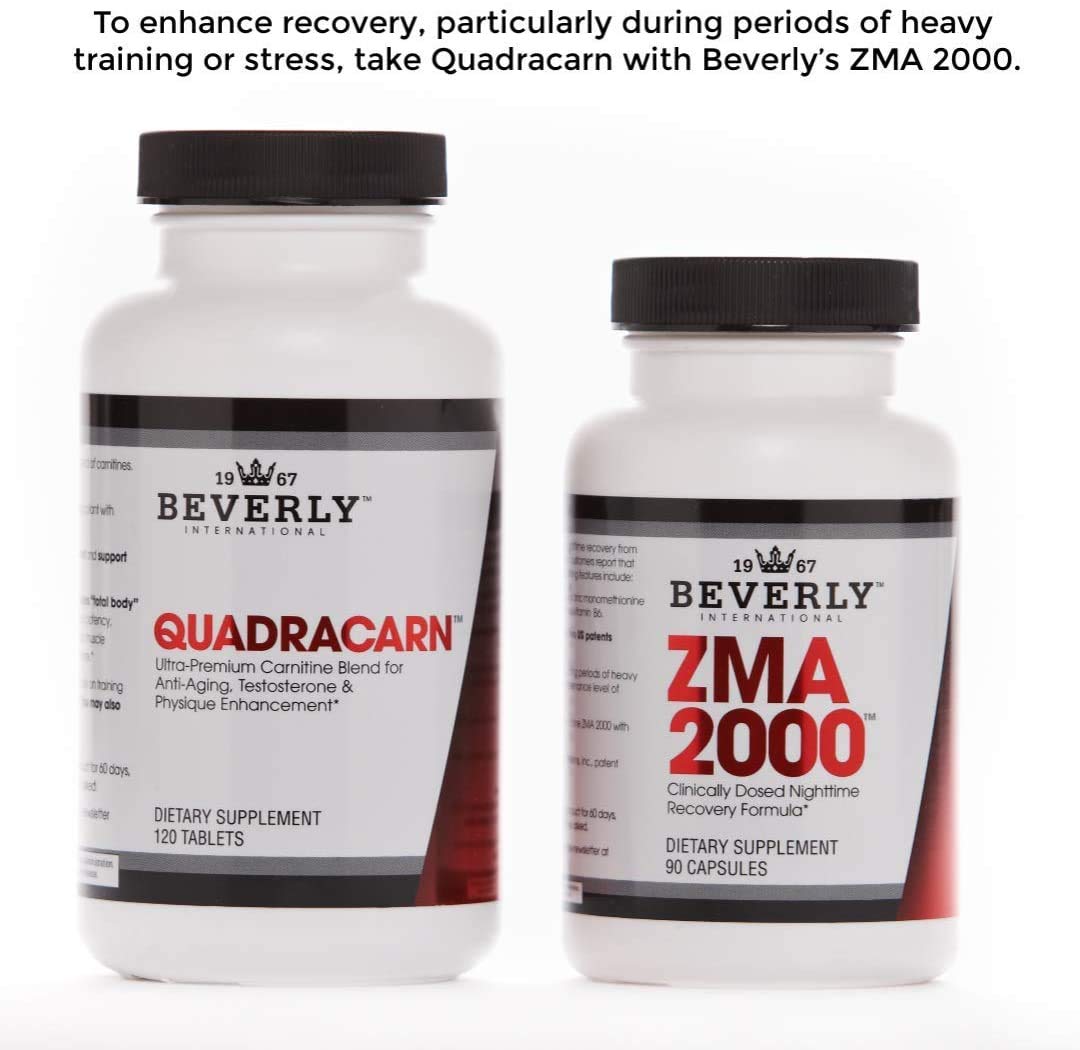 Beverly International Quadracarn Multi-Carnitine Formula Tablet, 120 Tablets