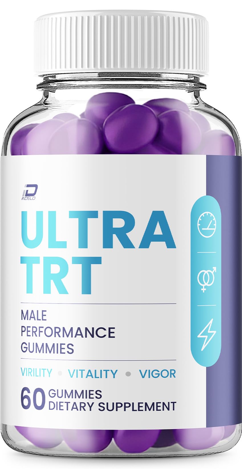Indelo Ultra TRT Gummies 60 Count