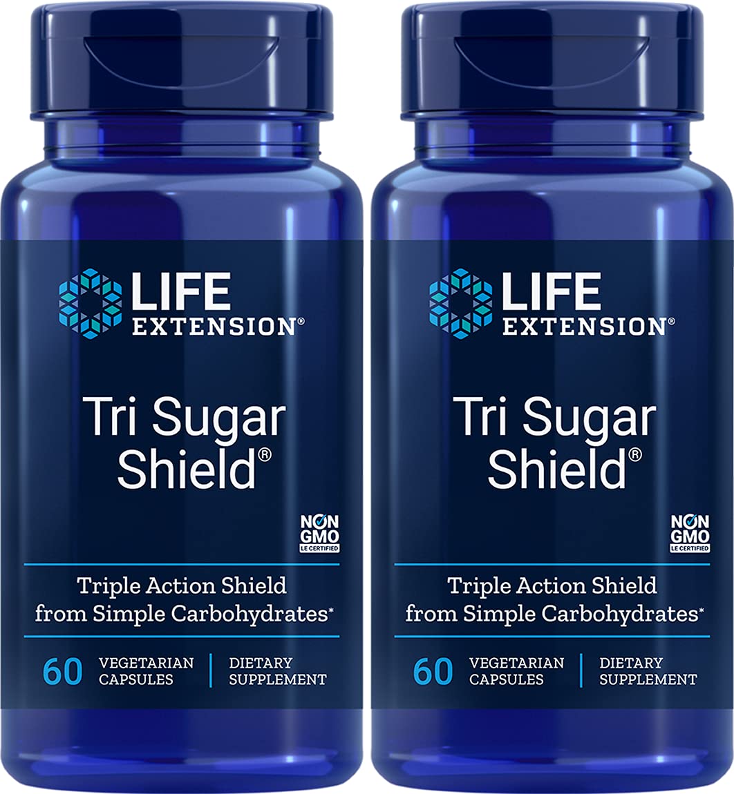Life Extension Tri Sugar Shield 120 Capsules