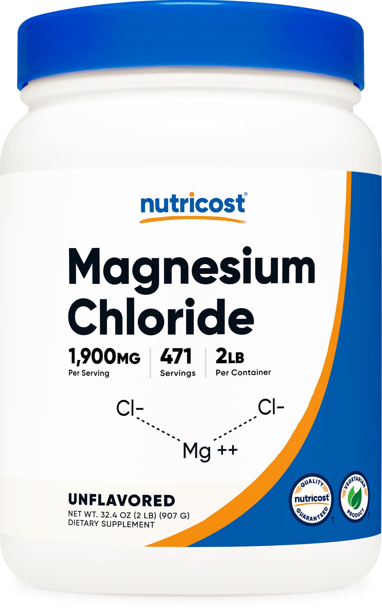 Nutricost Magnesium Chloride Powder 32.4 Ounce