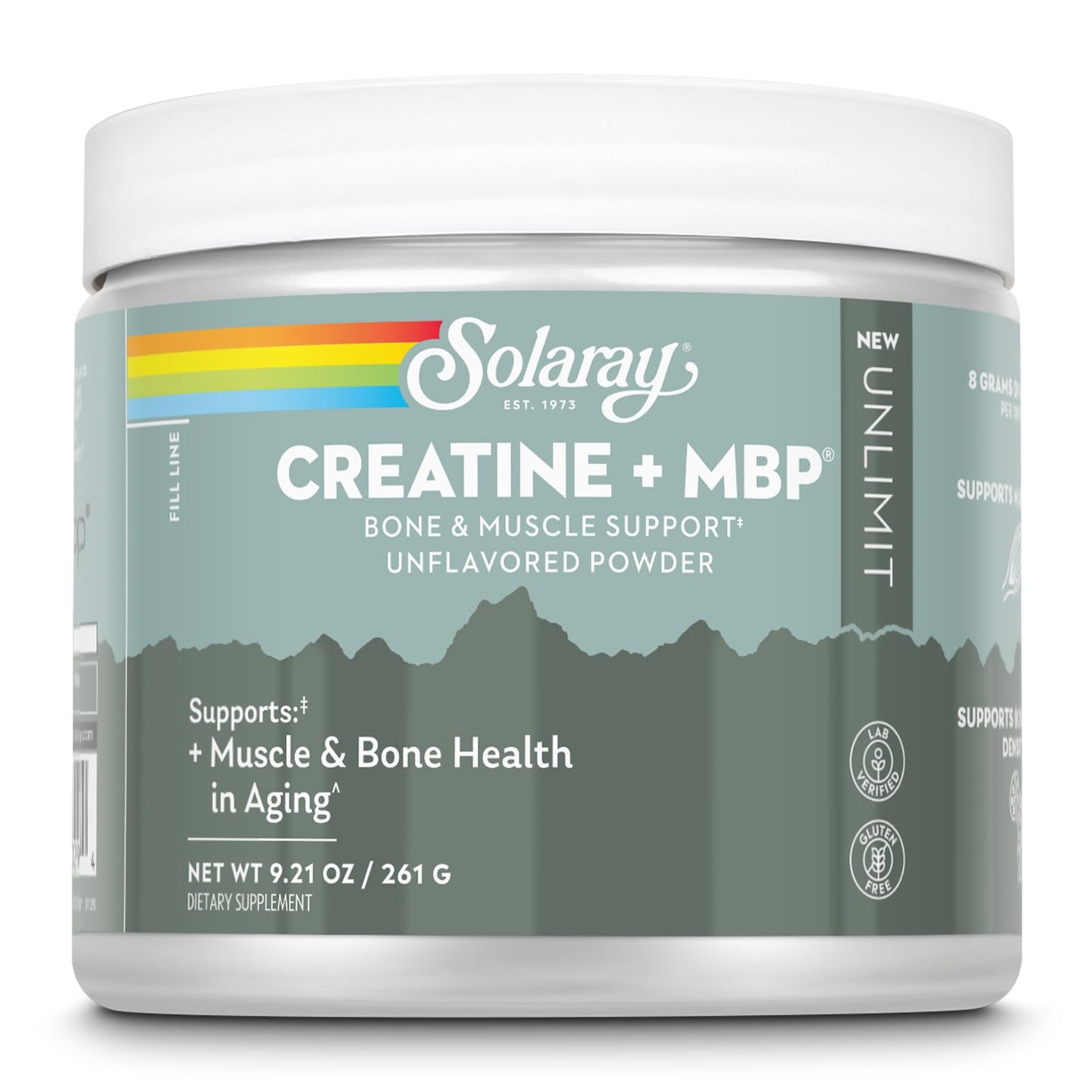 Solaray Creatine Plus MBP Powder 9.21 oz