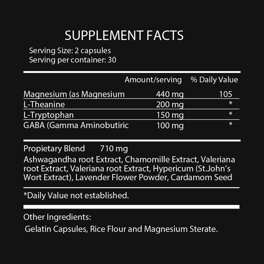 Sori Wellness Moonlight Recovery Sleep & Night Recovery Supplement, 60 Capsules