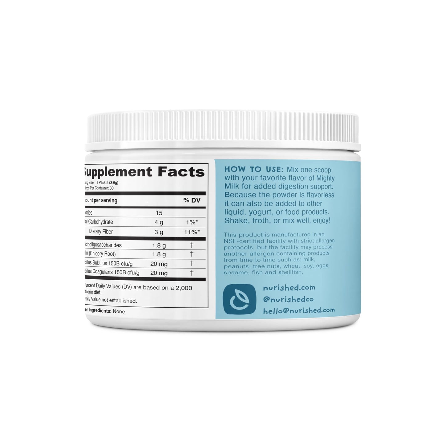 Nurished Super Pooper for Kids & Toddlers Powder 3.8 Ounce