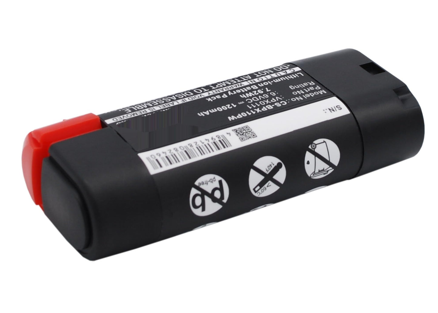 Tingen 1200mAh Battery Replacement for VPX1101 VPX1212 VPX1401 VPX1501 VPX2102 VPX1301 VPX1212X VPX1301X VPX1101X VPX1201 VPX0111 (6.6V) Battery 1 Piece