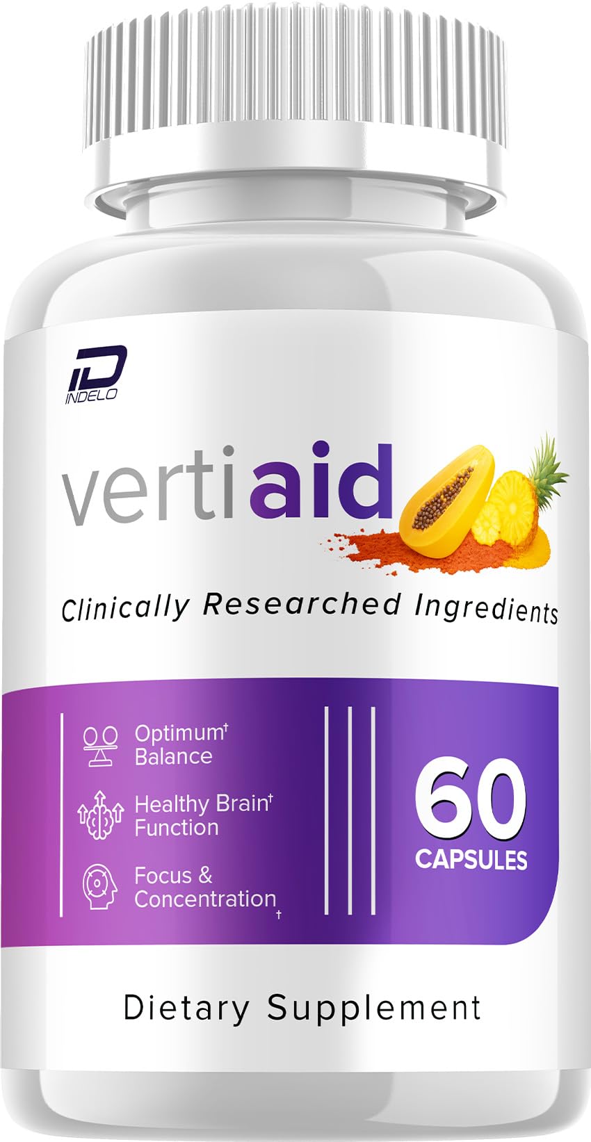 Indelo VertiAid Supplement 60 Capsules