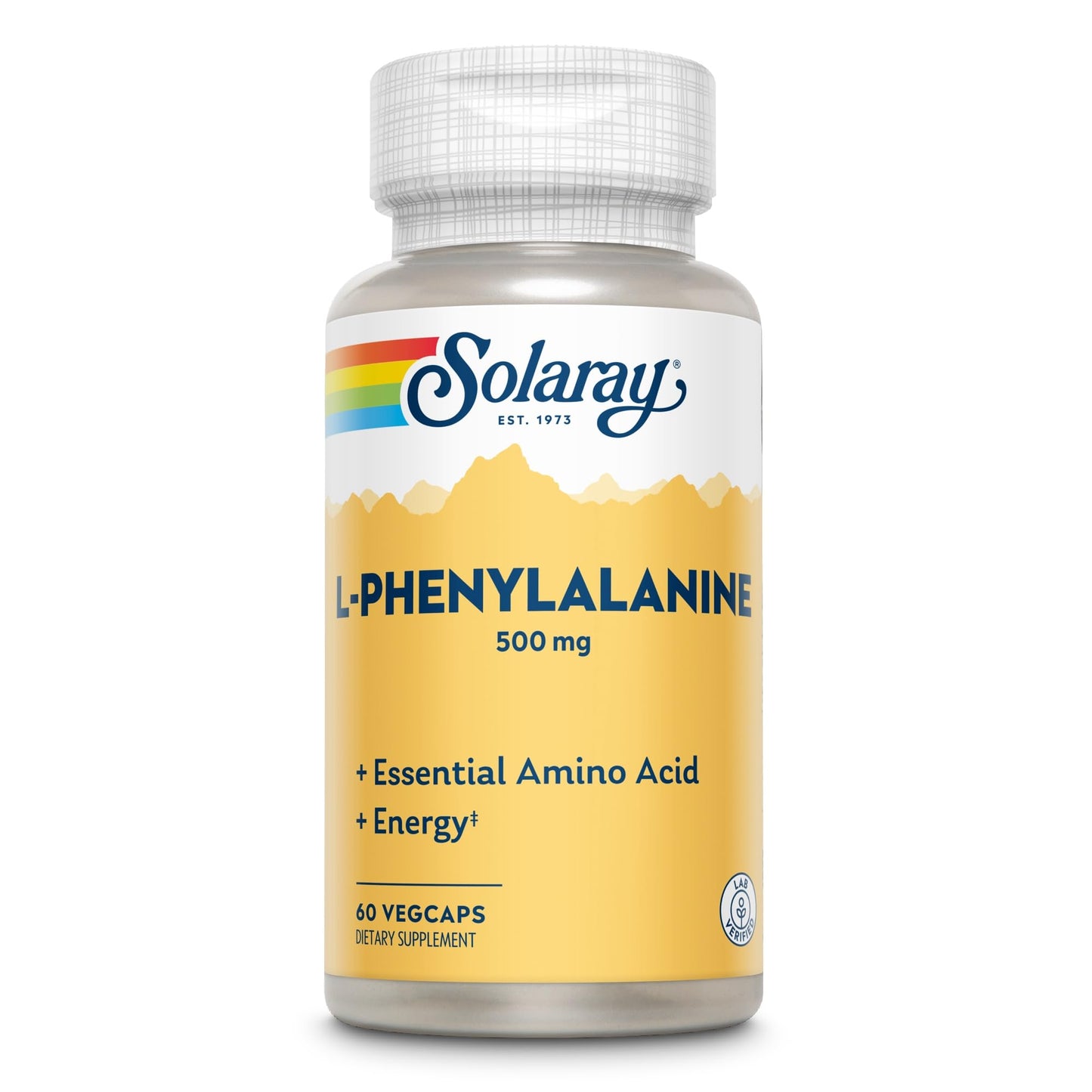 SOLARAY L-Phenylalanine Capsule 60 Count