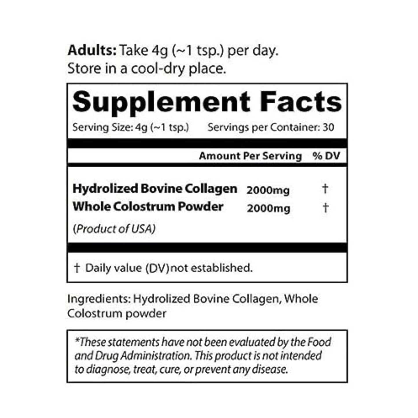 THEROOTBRANDS Root GMBMY Collagen & Colostrum Anti-Aging Health Supplement, 1 Capsule