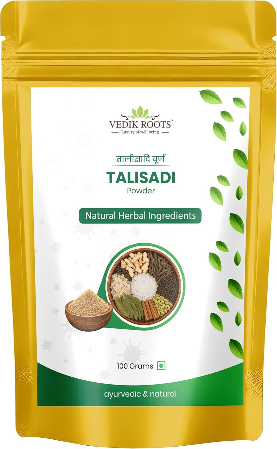 VEDIKROOTS Talisadi Powder 3.53 oz