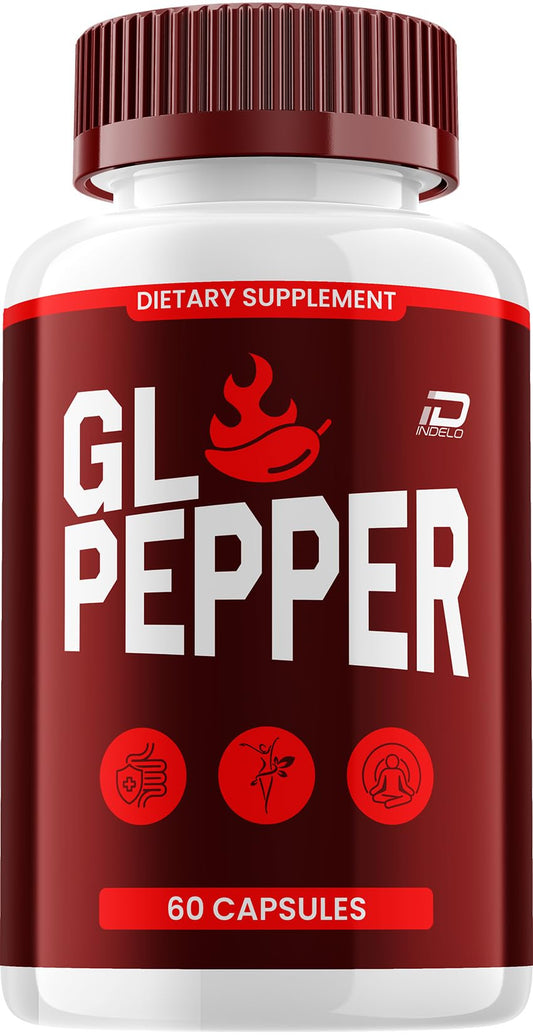 Indelo GL Pepper Capsules 800mg, 60 Capsules
