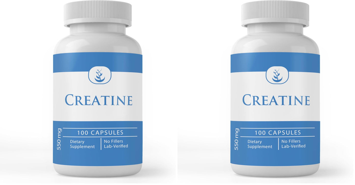 PURE ORIGINAL INGREDIENTS Creatine Capsules 200