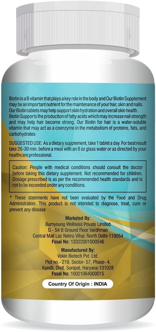 METROL Biotin 30mcg, 90 Tablets