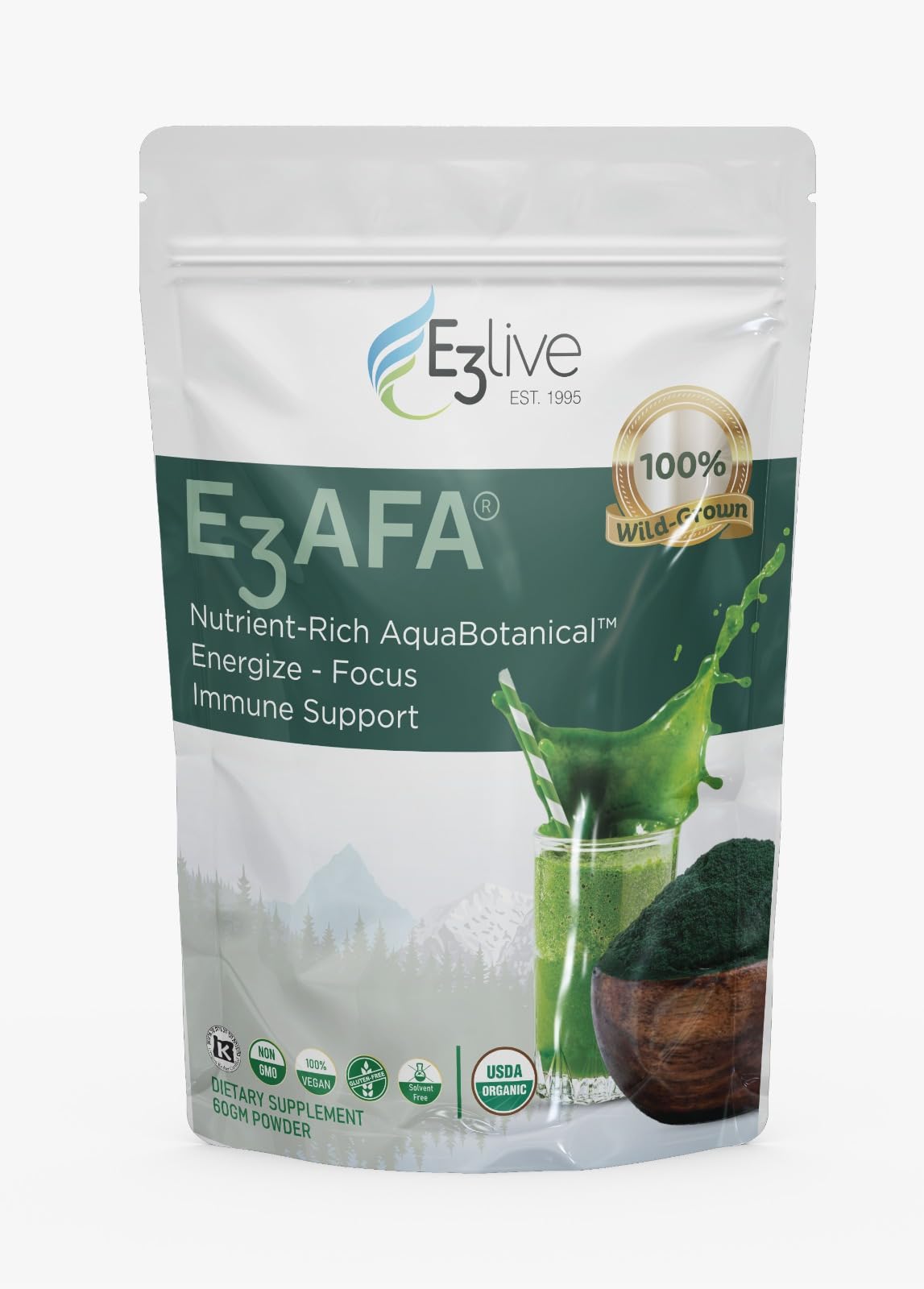 E3LIVE E3AFA Powder 2.12 oz