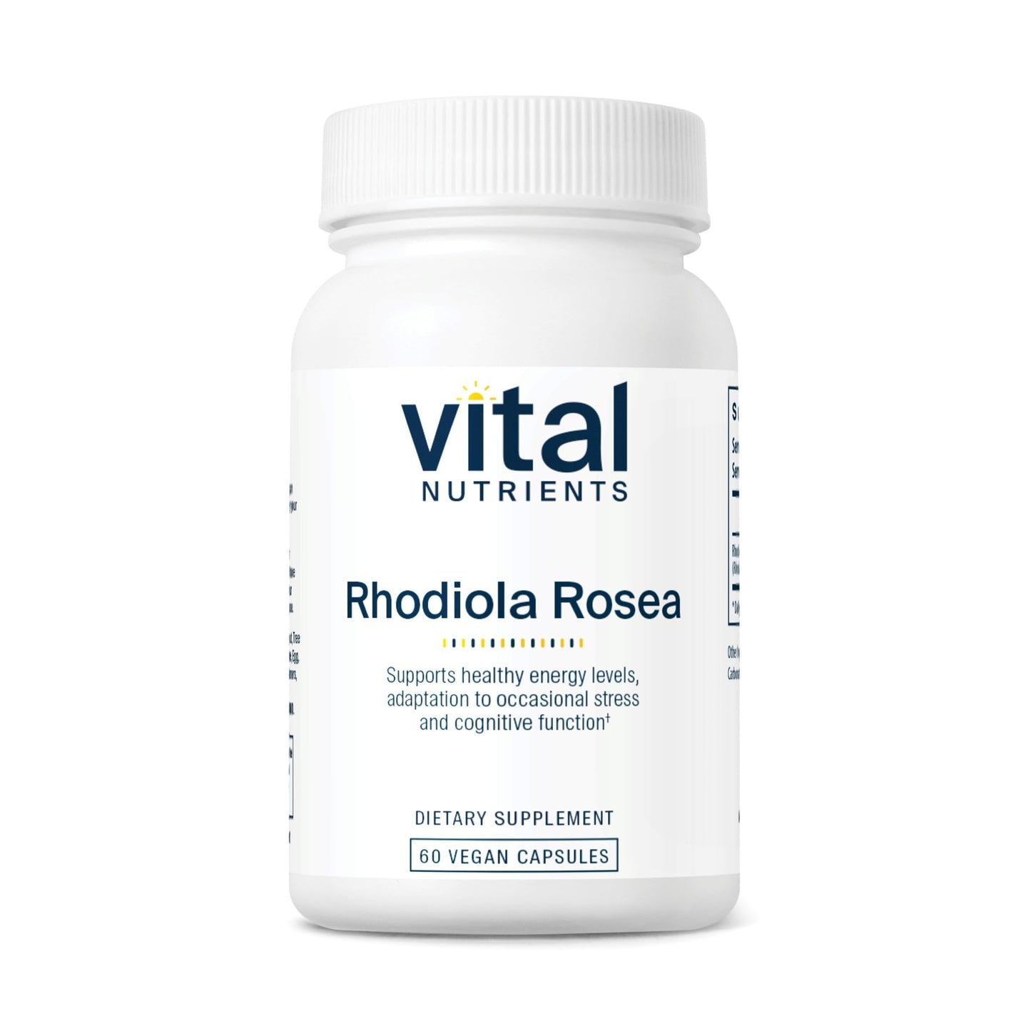 Vital Nutrients Rhodiola Rosea 60 Capsules