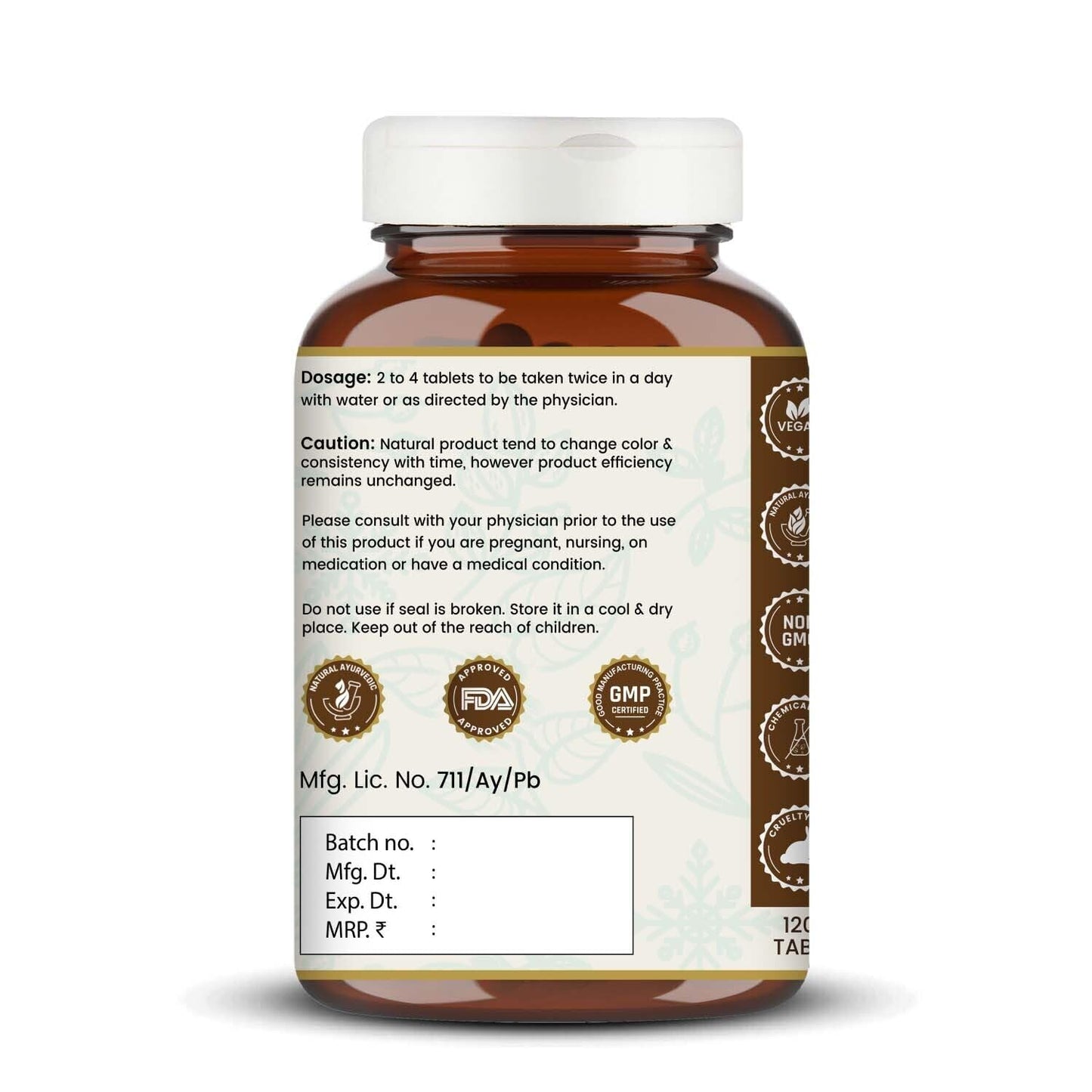 VEDIKROOTS Arogyavardhini Vati Capsules 1 Capsule