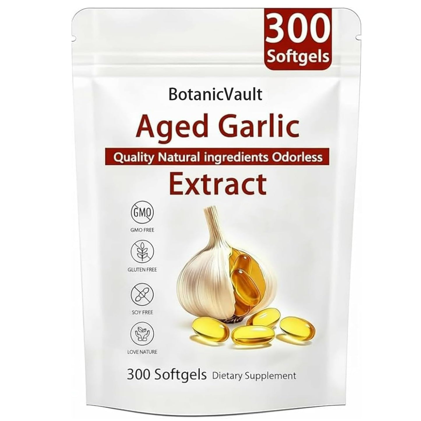 Uagain Aged Garlic Extract Softgel 1 Bottle
